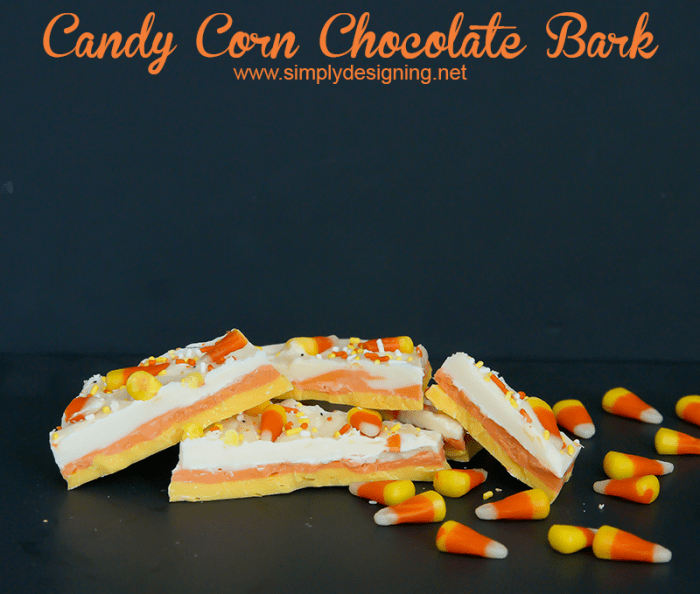 Milk Chocolate Candy Corn Bark, 4pc