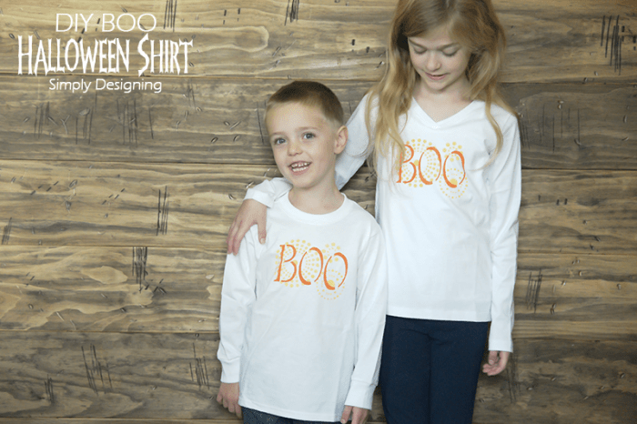 DIY Boo Halloween Shirt | DIY Boo Halloween Shirt | 4 | cactus cut file