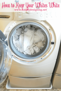 How to Keep Your Whites White Simply Designing with Ashley