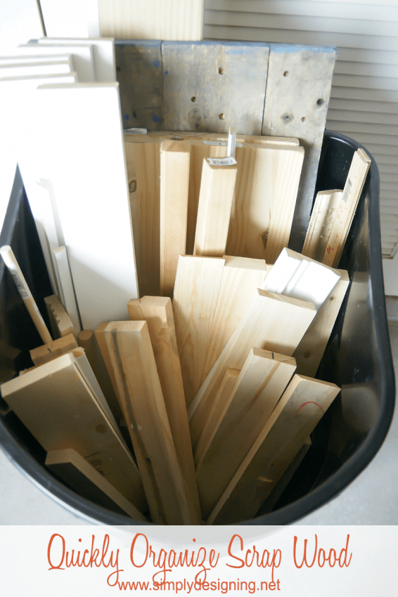 Organize Scrap Wood