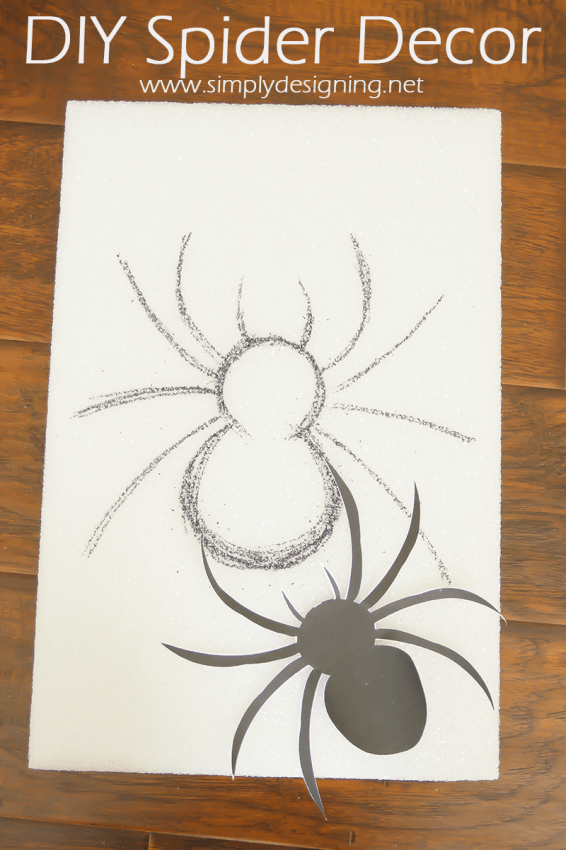 Spider Image | #halloween #halloweendecor #crafts #spider