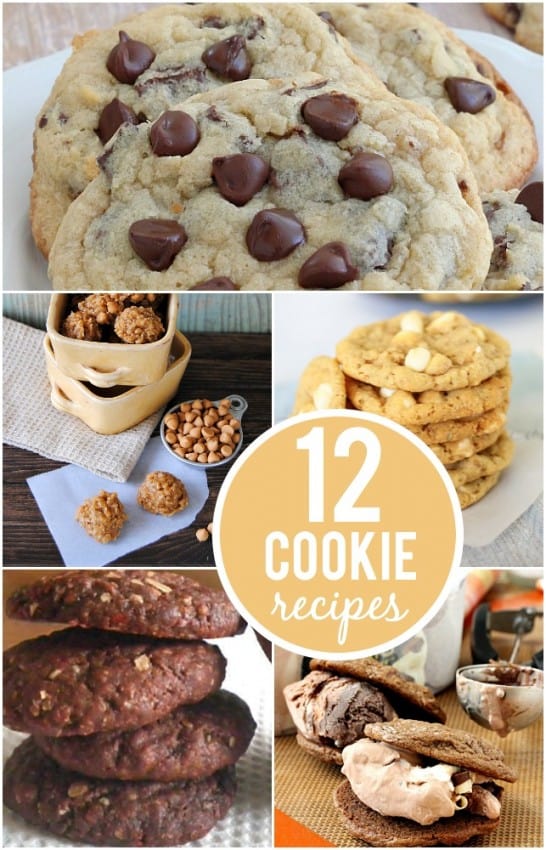 12 Cookie Recipes | #cookies #recipes #dessert