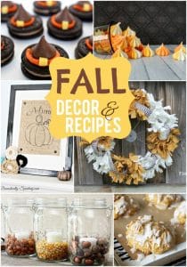 fall decor recipes FALL Decor & Recipes 3 pumpkin Ideas