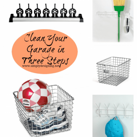 Clean Your Garage in Three Steps #cleaning #organizing #storage #garage
