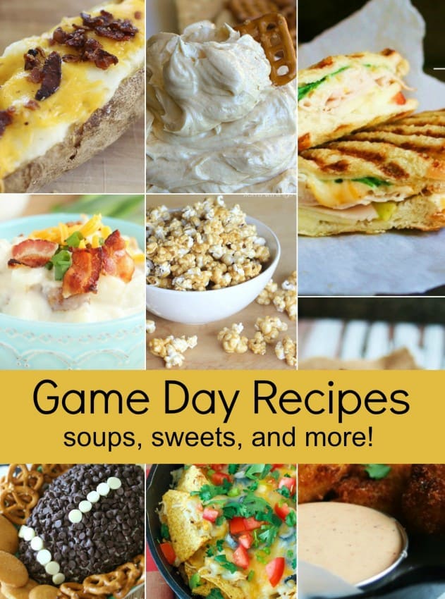 12 Game Day Recipes | Game day is the perfect excuse to gather together and eat lots of yummy food!  So here are 12 Game Day Recipes that you'll definitely want to pin!