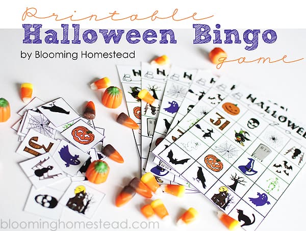 halloween bingo