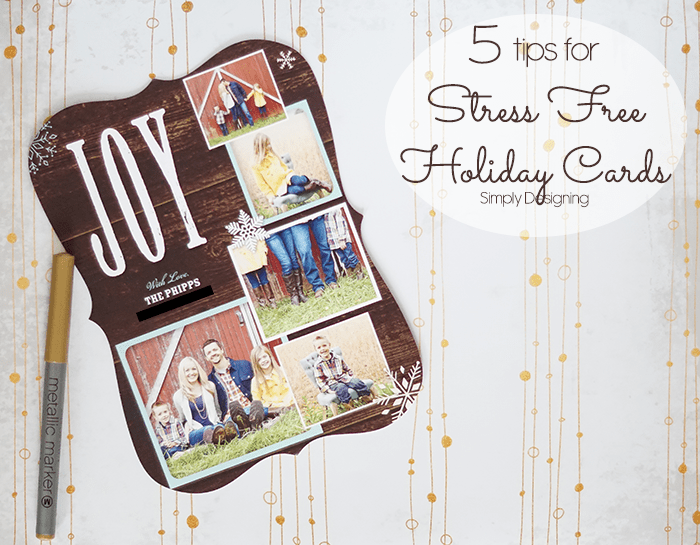 5 Tips for Stress Free Holiday Cards