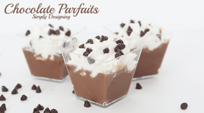 Chocolate Parfait Featured Image | Simple Chocolate Parfait Recipe | 2 | Quickly Paint a Room