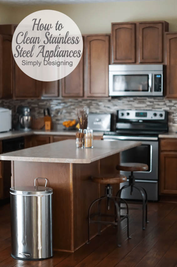 Clean Stainless Steel Appliances