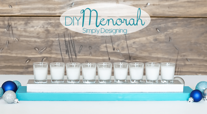 DIY Menorah Featured Image | DIY Menorah | 19 | Washi Tape Drink Coasters
