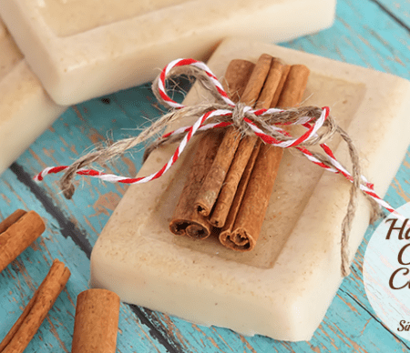 Handmade Oatmeal Cinnamon Soap Gift Featured Image