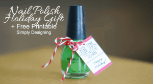 Nail Polish Gift Featured Image Nail Polish Holiday Gift Idea 3 Printables for a New Year