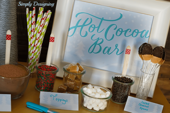  Hot Cocoa Bar 