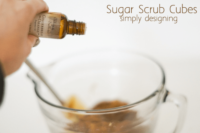 Add Fragrance to Sugar Scrub