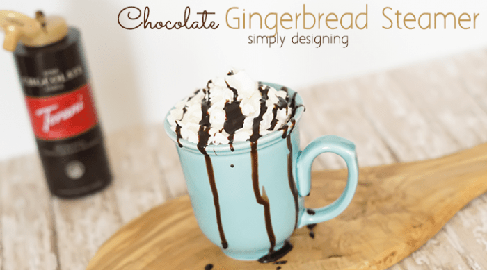 Chocolate Gingerbread Steamer Recipe Featured Image | Chocolate Gingerbread Steamer | 19 | caramel hot cocoa bombs