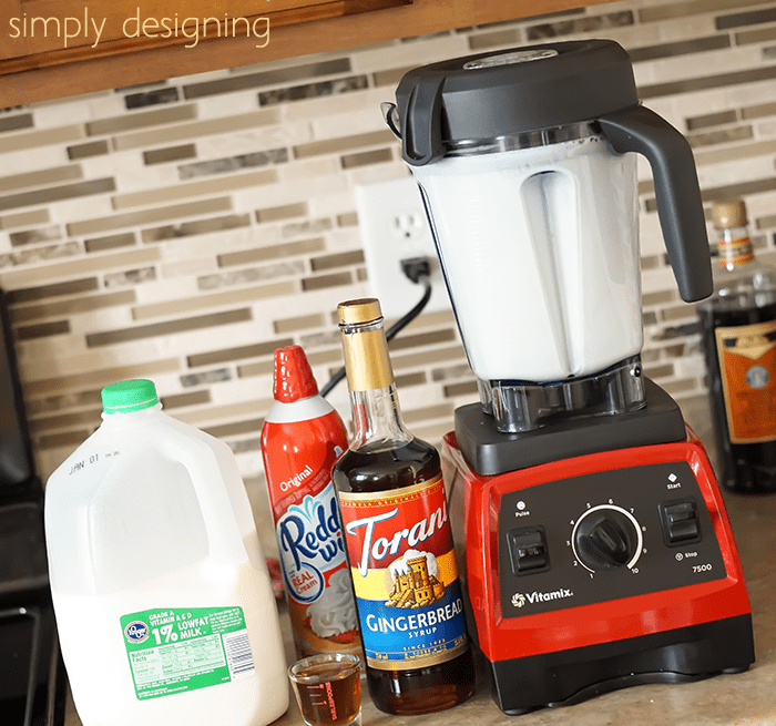 Chocolate Gingerbread Steamer in Vitamix