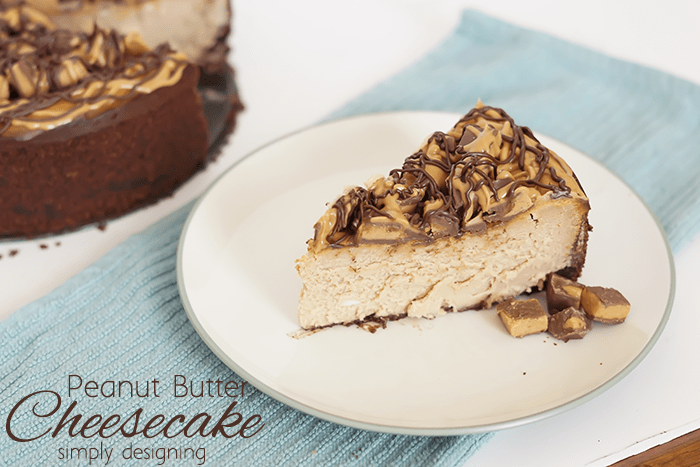 Chocolate Peanut Butter Cheesecake