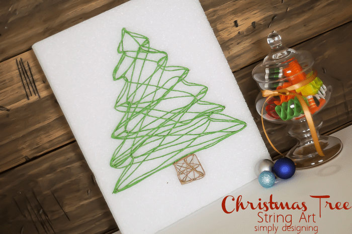 Christmas Tree String Art