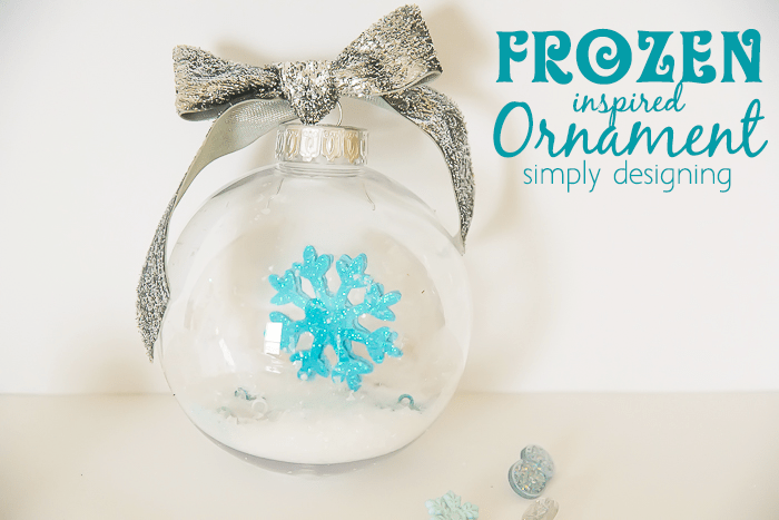 Elsa Inspired FROZEN Ornament