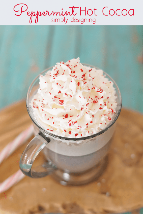 Homemade Peppermint Hot Cocoa