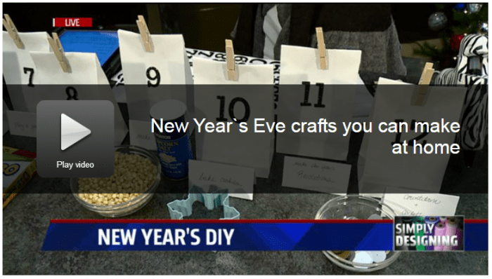 New Years Crafts