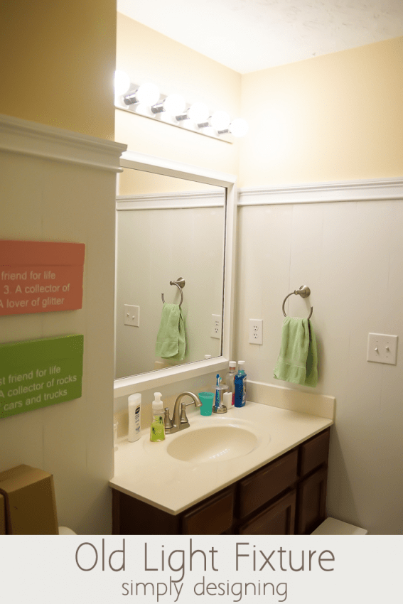 How to Install a Bathroom Light Fixture