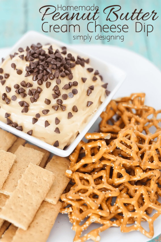 Peanut Butter Cream Cheese Dip