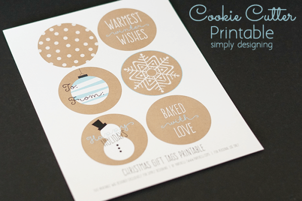 Cookie Cutter Gift Idea + Printable | Simply Designing with Ashley