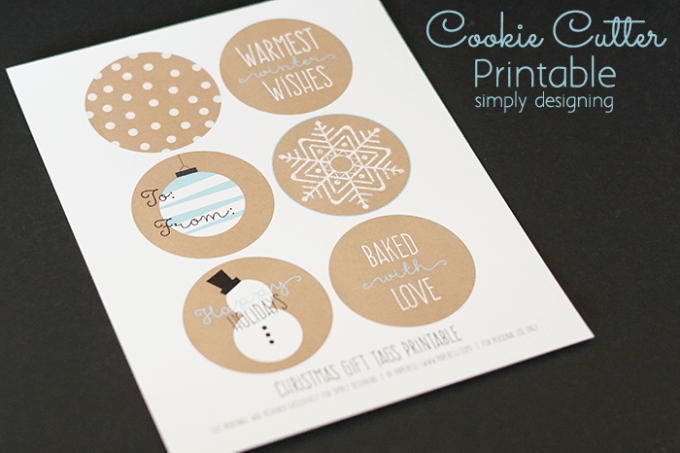 Cookie Cutter Gift Idea + Printable | Simply Designing with Ashley