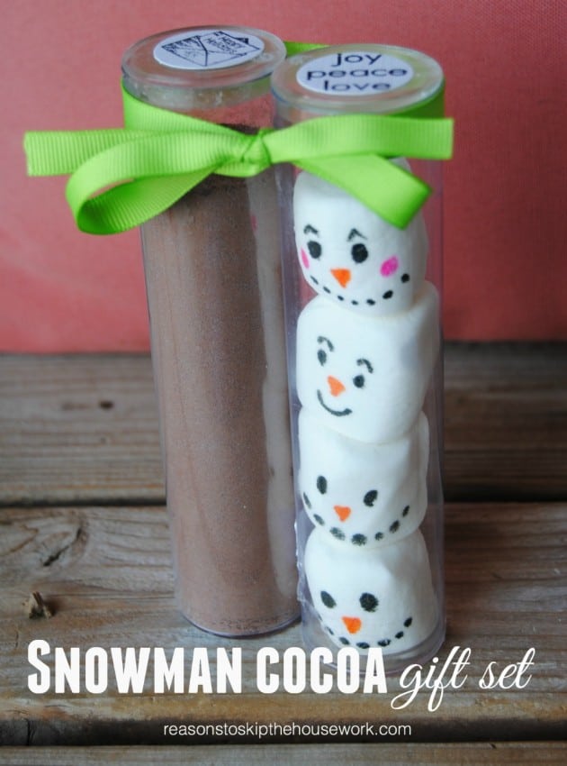 Snowman Cocoa Gift Set