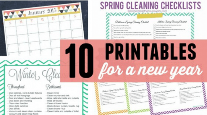 10 Printables for a New Year | 10 Printables for a New Year | 21 | Advent Calendars