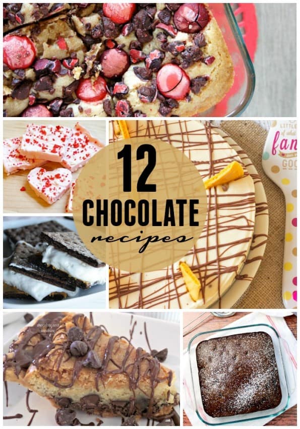 12 chocolate recipes