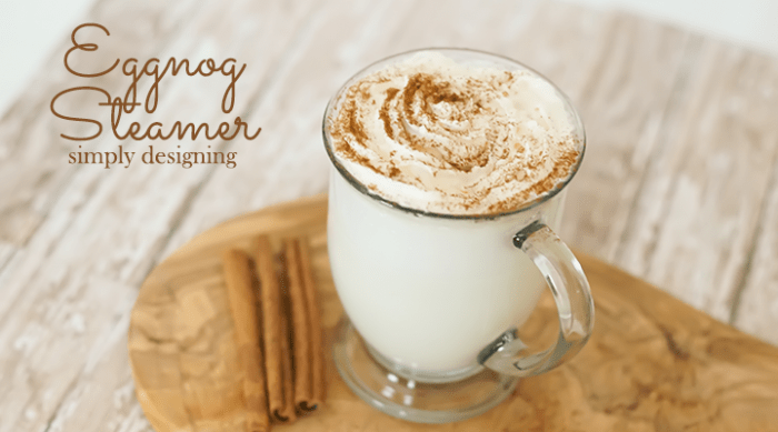 Eggnog Steamer Featured Image | Eggnog Steamer | 17 | caramel hot cocoa bombs