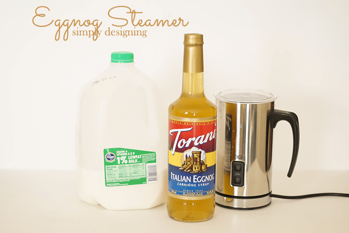 Eggnog Steamer Ingredients