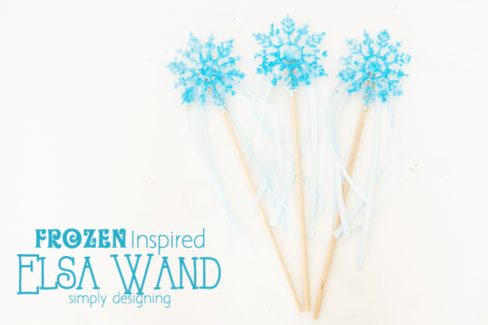 FROZEN Inspired Elsa Wand