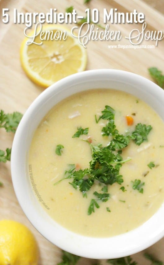 Lemon Chicken Soup