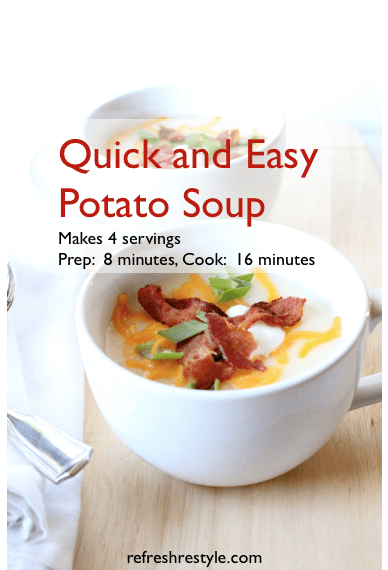 Quick and Easy Potato Soup