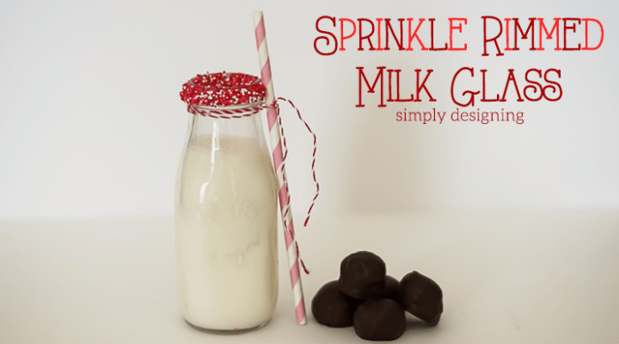 Sprinkled Rimmed Glass Featured Image | Sprinkle Rimmed Glass | 5 | heart shaped hot cocoa on a stick