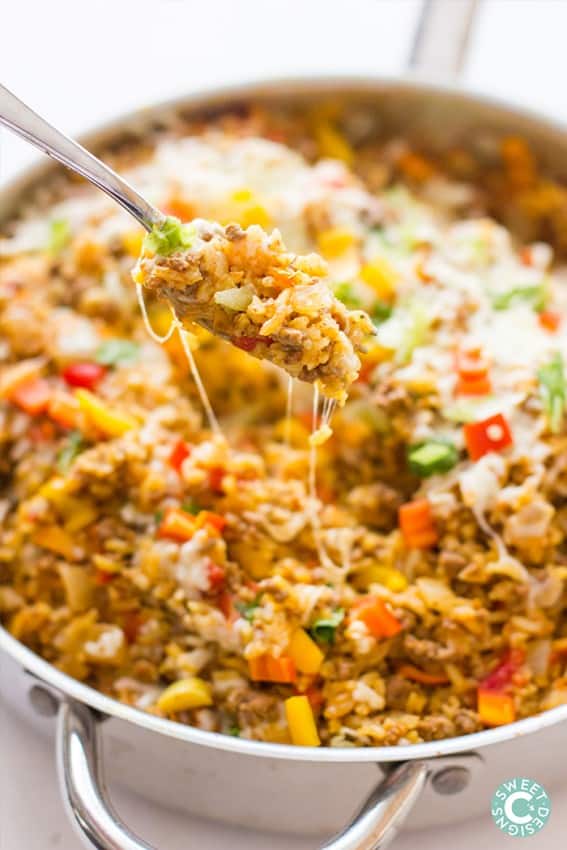 Taco Rice Skillet