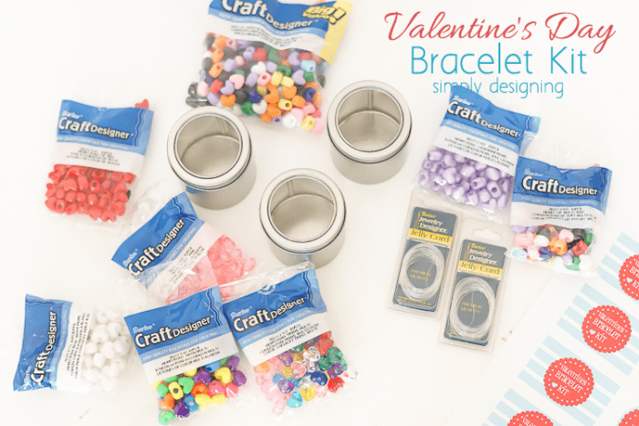 Valentines Bracelet Kit Supplies