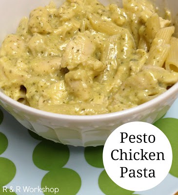 pesto chicken pasta