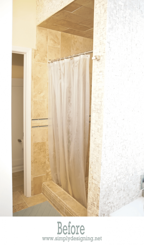 $5 shower curtain