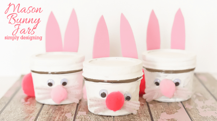 Bunny Jar Kids Craft Featured Image Bunny Jars 34 Apple Mason Jar