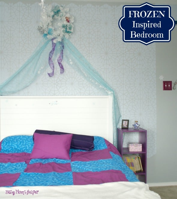 Frozen Inspired Bedroom