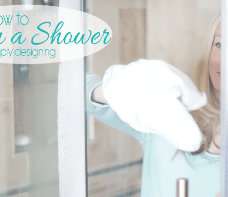 How to Clean a Shower Easily Featured Image