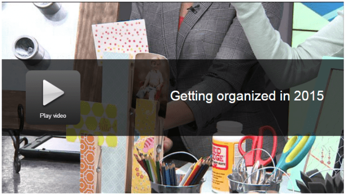 How to Get Organized in 2015 How to Get Organized in 2015 38 Antler Christmas Hoop Wreath