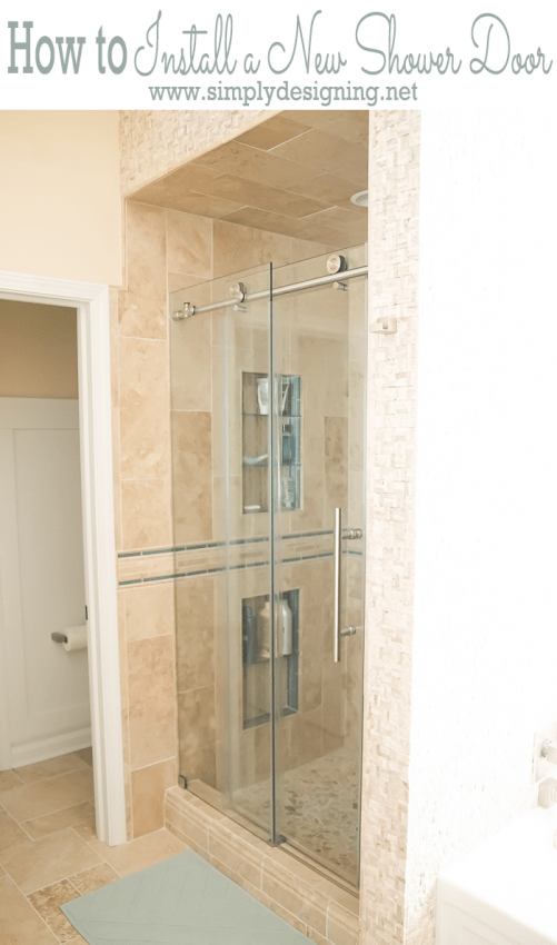 How to Install a New Shower Door that is glass