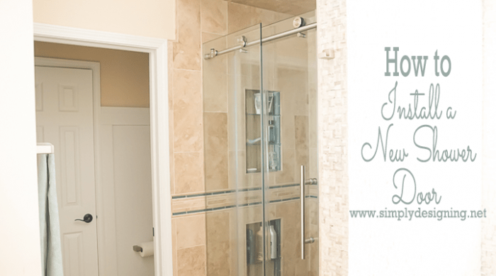 Install a New Shower Door featured image | How to Install a New Shower Door | 5 | Install New Tile Counter Tops