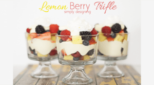 Lemon Berry Trifle featured image Lemon Berry Trifle 2 Tropical Green Smoothie