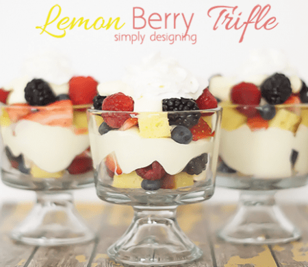 Lemon Berry Trifle - featured image